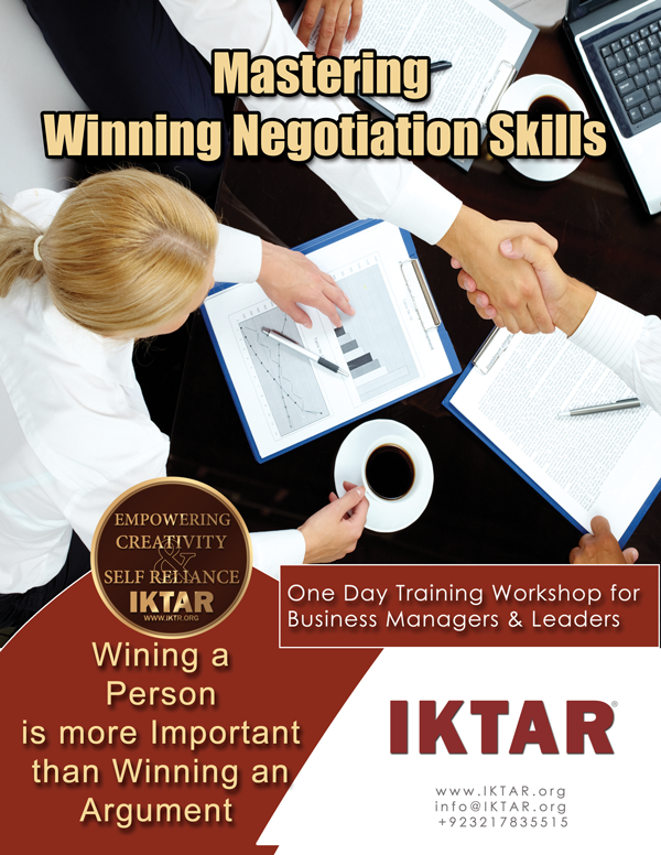 Negotiation Skills Training Pakistan