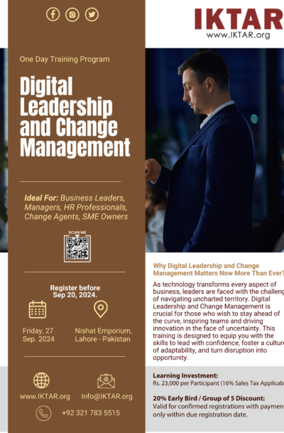 Digital Leadership and Change Management