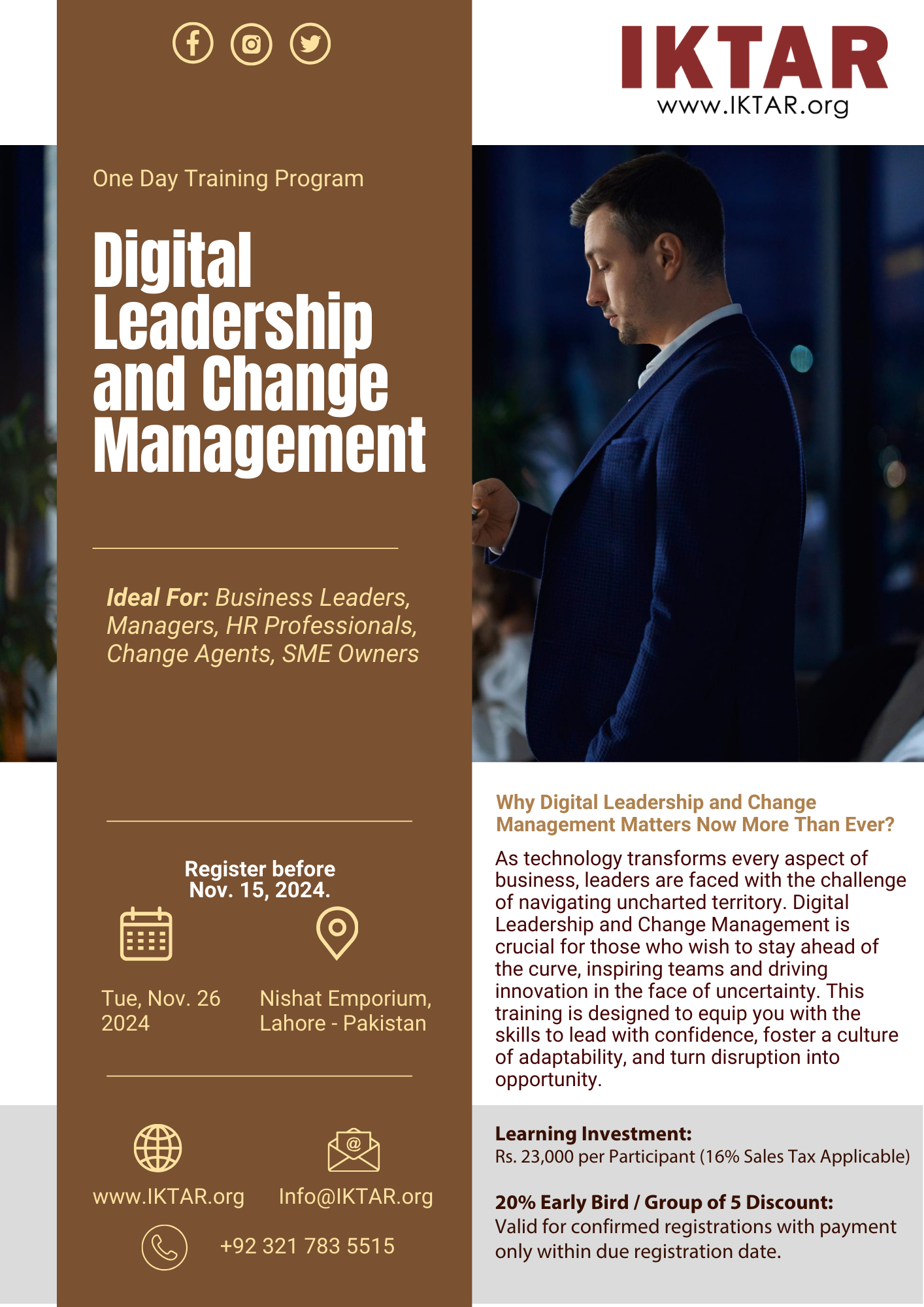 Digital Leadership and Change Management