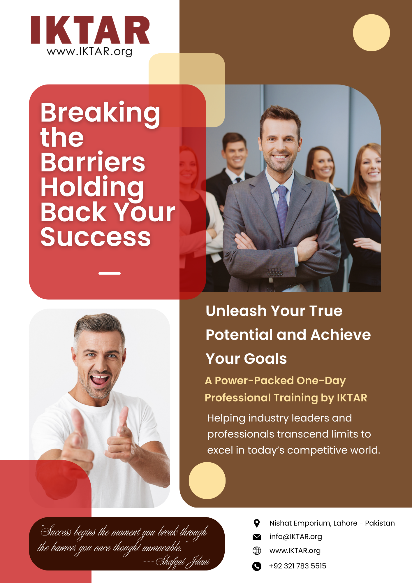 Breaking the Barriers Holding Back Your Success: Unleash Your True Potential and Achieve Your Goals