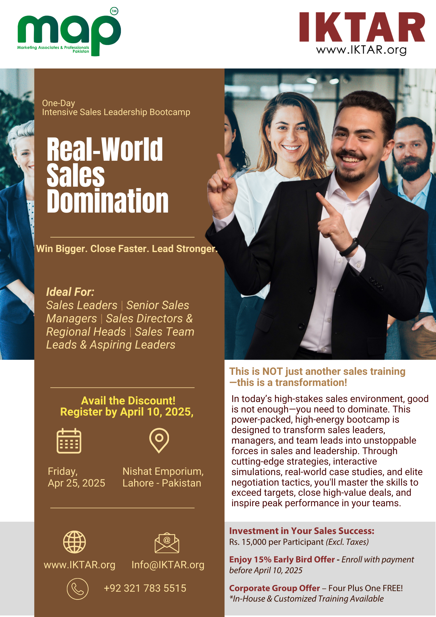 Real-World Sales Domination