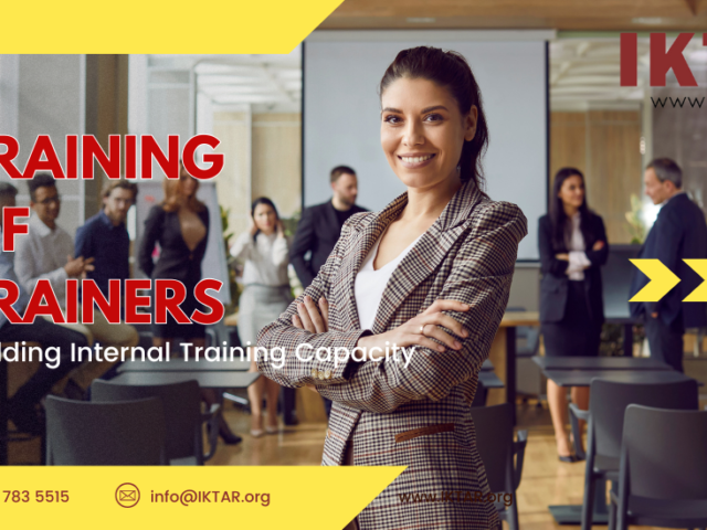 Training of Trainers: Building Internal Training Capacity