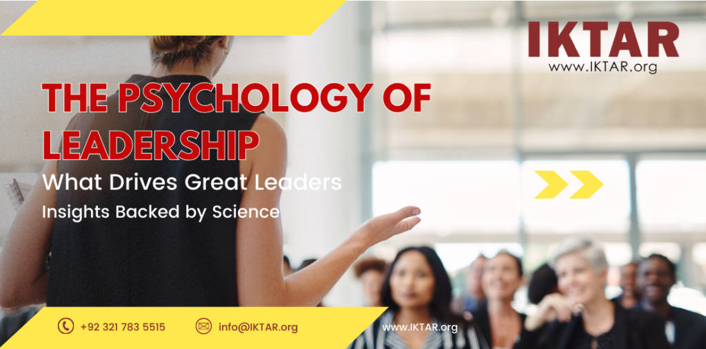 Business leader inspiring a team, representing the psychology behind effective leadership in Pakistan’s business environment