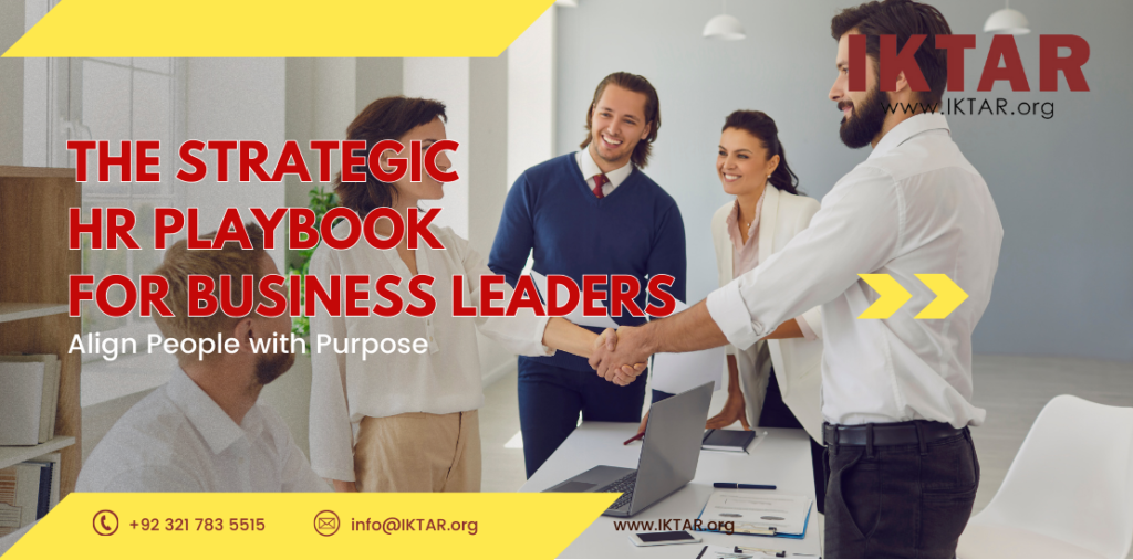 Business leaders discussing human resources strategies, representing the role of strategic HR in driving business success.