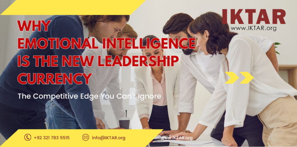 Leader engaging with team members, representing emotional intelligence as a vital leadership skill.